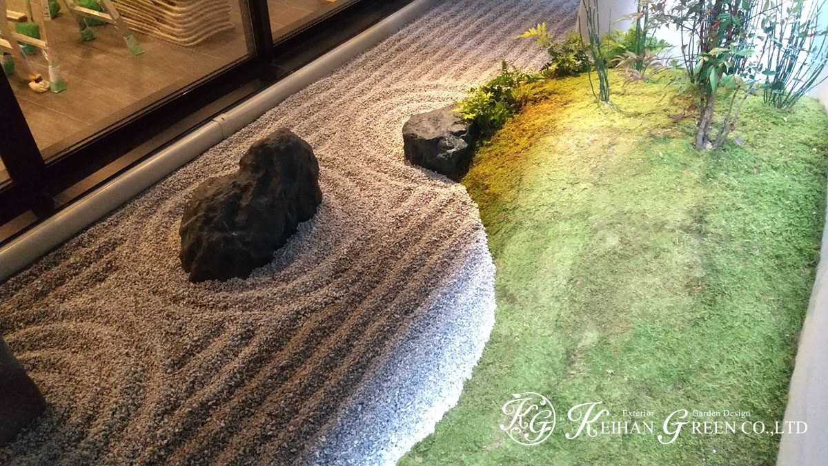 tuboniwa01 - マンションエントランスの坪庭　京都市