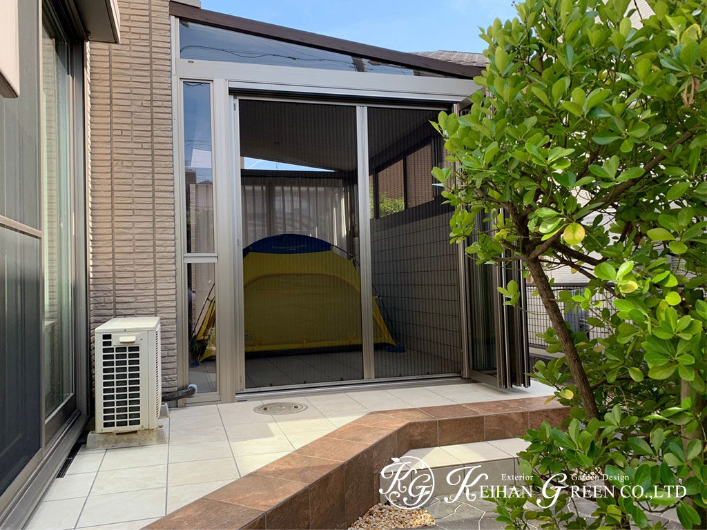 main 3 - ガーデンルームで活かせていなかったお庭がリビングガーデンに変身　守山市