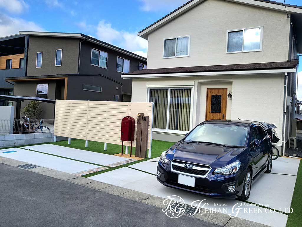 main 2 - ボルドー色のポストがアクセント！大人かわいいエントランス　草津市