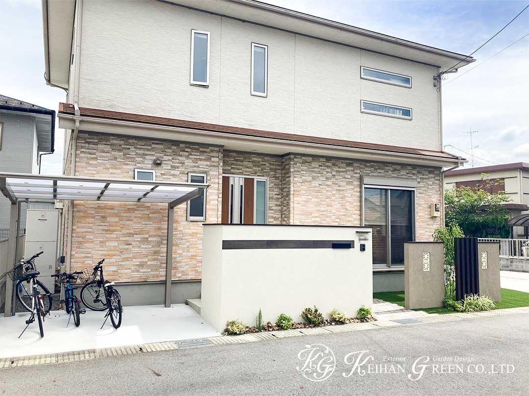 main 2 - プライバシーを確保した玄関まわりにリフォーム　近江八幡市