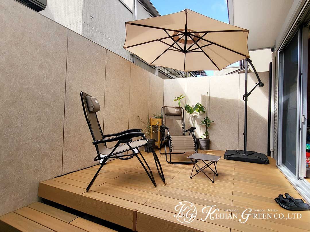 main after - 手つかずのお庭がおうちリゾートに変身　京都市