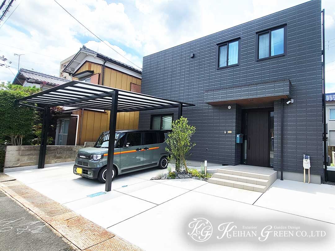 main 7 - 暮らしになじむ、すっきりとした毎日を支える外構　草津市